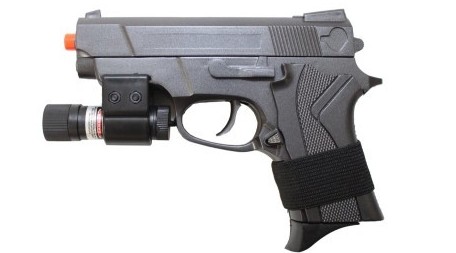 A&K 911A Laser Airsoft Spring Gun Pistol